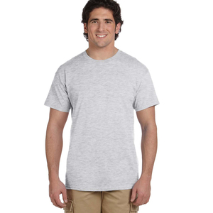 เสื้อยืดคอกลมผ้าคอตตอนสำหรับเล่นกีฬาเสื้อยืดผสมสามส่วนสำหรับใส่ออกกำลังกายผ้าเนื้อนุ่มโลโก้ออกแบบได้ตามต้องการ - Product Image 4