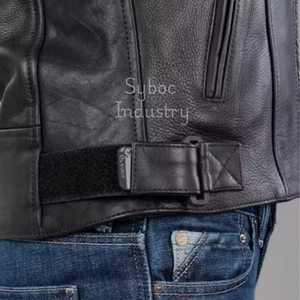 แจ็กเก็ตมอเตอร์ไซค์หนังแท้ของผู้หญิงแจ็กเก็ตมอเตอร์ไซค์ทนทานต่อการขัดถู - Product Image 5