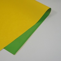 Rouleaux et feuilles de papier synthétique vierge pour fleuriste, imprimés sur mesure en résine, imperméables, recyclables, non toxiques, de qualité alimentaire, à une face