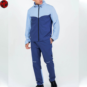 Conjuntos Deportivos Cortavientos Personalizados al por Mayor para Hombre, Chándal de Alta Calidad con Reflectivo 3M, Ropa Deportiva Urbana de Nailon para Hombre - Product Image 1