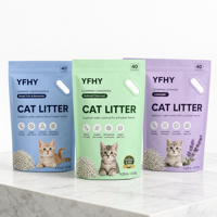 recycler imprimé personnalisé Pet Cat Dog Treat pochette de nourriture avec sacs d'emballage à fermeture éclair refermable