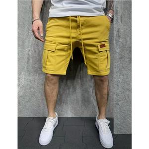 กางเกงขาสั้นผู้ชายสีทองสำหรับการผจญภัย - Product Image 1