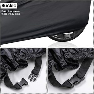 Bâche de garage <span class=keywords><strong>pour</strong></span> vélo imperméable, résistante aux UV et aux déchirures, 420D, housse de vélo cargo - Product Image 5