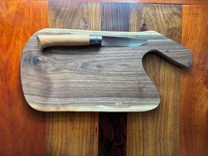 Planche à fromage en bois supérieure avec couteau en acier inoxydable pour des affichages élégants - Product Image 5