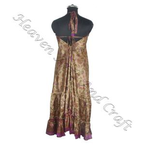 SD012 femmes indien pakistanais Saree/Shari/Shari Vintage robes en soie Hippy Boho chaud Sexy à la recherche de coton Inde meilleur Vintage - Product Image 4