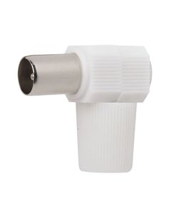Conector en ángulo para TV macho de 9,5 mm (Simon MU730844) - Product Image 1