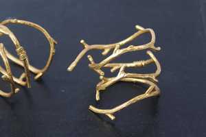 Servilletero de Color dorado, diseño de alambre de Metal, servilletero, soporte para pañuelos, mesa de comedor, servilletero decorativo - Product Image 4