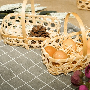 Paniers de stockage d'oeufs de qualité supérieure panier et boîte en bambou faits à la main naturels pour oeufs de poule en gros du Vietnam - Product Image 2