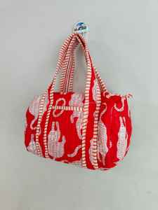 Bolso de Hombro Mini de Algodón Hecho a Mano con Diseño Atemporal, Nuevo, para Viaje, Estilo Boho, Regalo para Ella, Arte Clásico de Rajasthan - Product Image 6