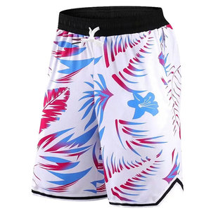 Blank Custom Logo Polyester Gym Mesh Sports Running Sport Fitness Beach Basketball Jogging Man Loose Shorts - Product Image 1