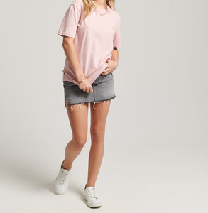 T-shirt respirant moulant et fin à manches courtes pour femme en mélange de coton durable à séchage rapide – Idéal pour l'été - Product Image 1