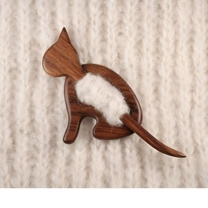 Classic Custom Made Acrylic Wooden Shawl Pins in Assorted Patterns for Shawls and <b>Scarf</b> Designers Wedding Party or Gift Occasion - Product Image 2