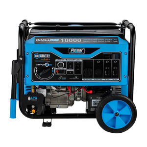 Générateur portable Pulsar CO Sentry PG10000BRCO avec capteur de monoxyde de carbone, démarrage automatique, 60 Hz, refroidissement par air - Product Image 1