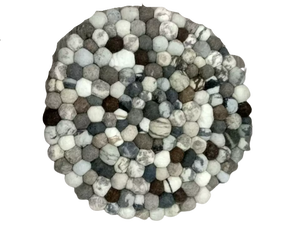 Tapis de sol en feutre 2022 laine naturelle, Design fantaisie, forme ronde, Anti-sommeil, tapis et tapis pour l'intérieur de la maison, meilleure vente - Product Image 3