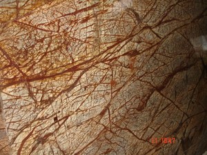 หินอ่อนสีน้ำตาลป่าฝนที่สวยงามหินธรรมชาติที่ทันสมัยสำหรับเคาน์เตอร์ห้องครัวพื้นที่กลางแจ้งสำหรับวิลล่า - Product Image 5