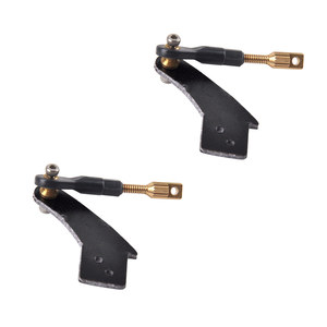 Kit de système de commande par tirage pour avion RC, ensemble de liaison de direction haute précision, câble en acier inoxydable et assemblage de <span class=keywords><strong>rotule</strong></span> - Product Image 3