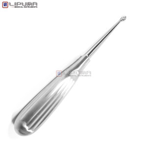 Curette osseuse Schede de haute qualité 6 3/4 "longueur #2 procédures osseuses chirurgicales Applications orthopédiques Instruments médicaux - Product Image 2