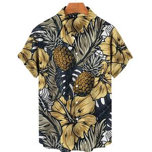 <b>Men's</b> Casual <b>Floral</b> Breathable Quick Dry <b>Shirts</b> - Product Image 1