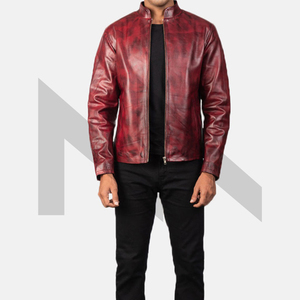 Nouvelle arrivée Veste en cuir de haute qualité, tendance, sur mesure, à prix raisonnables, Vestes en cuir léger pour hommes - Product Image 2