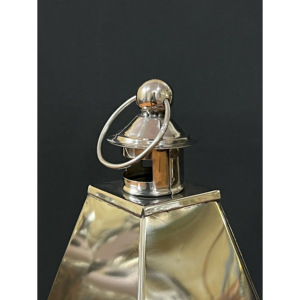 Top vente à la main en métal lanternes de noël bocaux à bougie tailles personnalisées impression 2 couleurs pour les mariages décor à la maison indien - Product Image 3