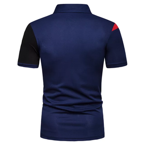 Conception professionnelle coton hommes haute qualité Polo t-shirt/respirant à manches courtes coupe régulière hommes vêtements Polo t-shirt - Product Image 3