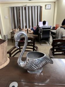 Suministros para Bar, Cubo de hielo para vino de acero inoxidable con soporte de suelo, accesorios para fiestas, cubo enfriador, cubo de hielo de 2 niveles más vendido - Product Image 5