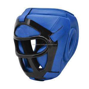 Professional DWELT GEAR Boxing Head Guard Classic Design Lace Up Custom Logo Headgear Training Set - Product Image 1