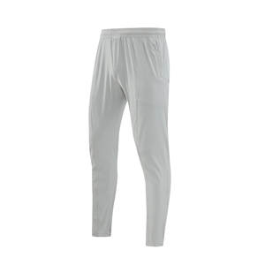 OEM personalizar los hombres de seda fina de hielo de secado rápido Pantalones deportivos de Color sólido empalme Casual para correr al aire libre Fitness Logo Design - Product Image 3