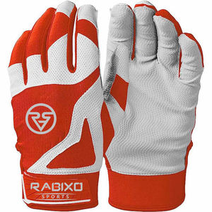Guantes de béisbol de cuero genuino unisex de alta calidad, diseño de logotipo personalizado fino para jugadores del cuadro, logotipo personalizado puro para hombres, PK cerrado - Product Image 1