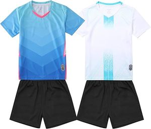 Camisetas de fútbol de equipo de fútbol de entrenamiento con logotipo personalizado, uniformes de fútbol de tasa de fábrica personalizados para unisex - Product Image 1