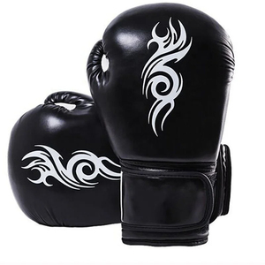 Gants de boxe en cuir PU de qualité supérieure pour entraînement MMA, sparring, kickboxing, gym – Durables, personnalisables, OEM, professionnels, unisexes, avec fermeture – Les meilleurs - Product Image 2