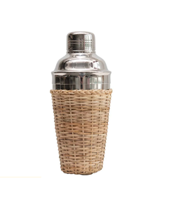 Coctelera de acero inoxidable de suministro de fábrica, Mini coctelera mezcladora de bebidas única con diseño de Metal plateado personalizado para uso en Bar o regalo - Product Image 3