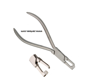 Pince dentaire non stérile en acier inoxydable de haute qualité enlèvement manuel Aderer Band avec support en plastique de 135mm - Product Image 3