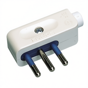 Cable de Enchufe Eléctrico Estándar Italiano 2P+T 10A, Blanco, Adaptador y Conector PP0410R - Product Image 3