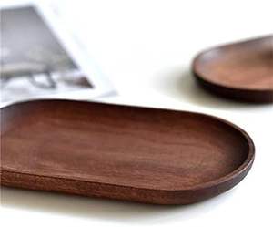 ถาดเสิร์ฟอาหารทำจากไม้ทันสมัยพร้อมด้ามโลหะสำหรับตกแต่งห้องครัวถาดเสิร์ฟอาหาร - Product Image 4