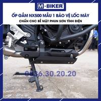 Cache-moteur arrière de moto MBiker NX500 Modèle 1 en acier inoxydable THP TM 2li, épaisseur d'acier, usiné CNC, protection du bloc moteur