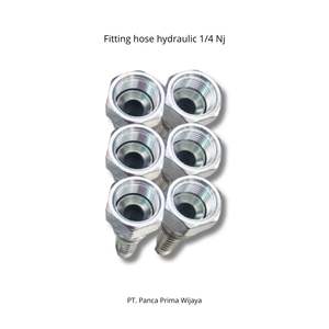 Raccord de tuyau hydraulique de haute qualité en acier au carbone femelle de 1/4 pouces | Connecteur de tuyau hydraulique NJ Type OEM Support ODM disponible - Product Image 5