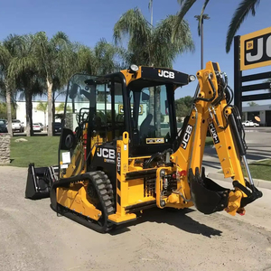รถตักล้อยาง JCB 1CX ประสิทธิภาพสูง รถตักขนาดเล็ก เครื่องยนต์ดีเซล อุปกรณ์ก่อสร้าง รถตักแบบสกิดสเตียร์ สำหรับขาย - Product Image 5
