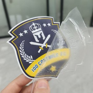 Parche 3D Personalizado de TPU de Alta Gama, Ecológico, Resistente al Agua, con Transferencia de Calor, Color Personalizado para Ropa de Marca, Camisetas para <span class=keywords><strong>Hombre</strong></span> - Product Image 2