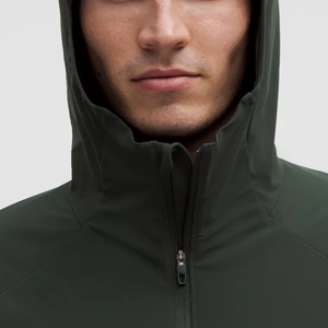 Chaqueta Deportiva Impermeable de Invierno con Capucha Personalizable, Ligera, Cortavientos, Reflectante, con Bolsillos con Cremallera Delanteros - Product Image 3