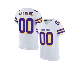 Venta al por Mayor de Camisetas de Fútbol Americano Personalizadas de Alta Calidad, Transpirables, de Secado Rápido, Unisex, 100% Poliéster, Manga Corta, para Adultos - Product Image 1