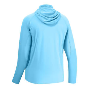 Ropa de pesca, sudaderas con capucha de pesca transpirables ligeras para hombres, ropa de protección solar, ropa de pesca para hombres - Product Image 4