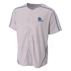 Camiseta de béisbol cosida Lisa para hombre, Jersey de béisbol personalizado, diseño personalizado, barata, venta al por mayor - Product Image 5