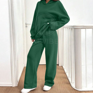 Survêtement décontracté et tendance pour femme adulte, 100 % coton, à capuche, manches longues, collection hiver 2026, qualité supérieure - Product Image 4
