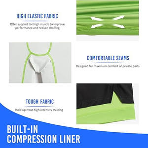 Nuevos pantalones cortos para hombre de verano de secado rápido, finos, transpirables, de Color sólido, deportivos, impermeables, para correr, Fitness, baloncesto, pantalones cortos informales - Product Image 3