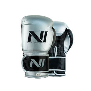 Guantes de boxeo profesionales de diseño personalizado para adultos Tamaños de entrenamiento de PU de cuero real de alta calidad 8oz 12oz 14oz 16oz para artes marciales - Product Image 1