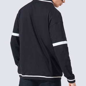 Chaqueta Universitaria de Béisbol Estilo Patchwork, Económica y de Alta Calidad, Talla Regular, Artículo Nuevo, Chaqueta Varsity con Bordado - Product Image 3