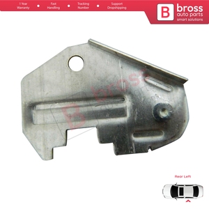 คลิปยึดกระจกหน้าต่าง BWR5008 แผ่นเชื่อมโลหะด้านหลังซ้าย สำหรับ Vectra B W210 S210 9-3 900 - Product Image 2