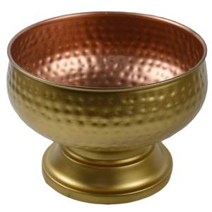 Cuenco de champán de Metal occidental con barra de acabado dorado Base y cuenco de hielo de forma redonda de vino para decoración de fiestas y eventos - Product Image 6