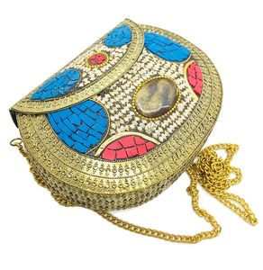 Sac à main en mosaïque traditionnel fait à la main avec un savoir-faire unique pour les défilés et les événements de mode à un prix abordable - Product Image 6